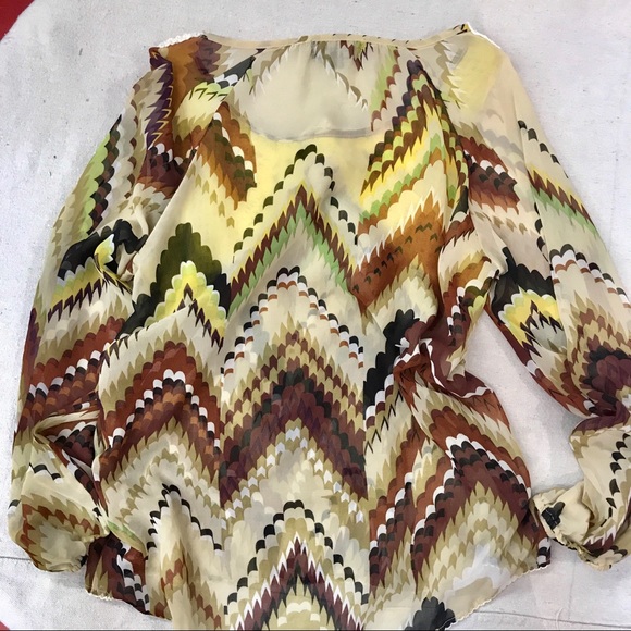 Umgee multicolored boho top - Picture 2 of 3